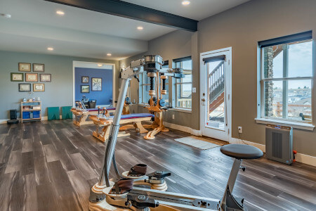 BodySpan Studio interior showing spacious movement area with natural lighting