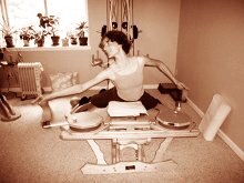 Serene interior of BodySpan Studio with natural lighting and professional GYROTONIC equipment